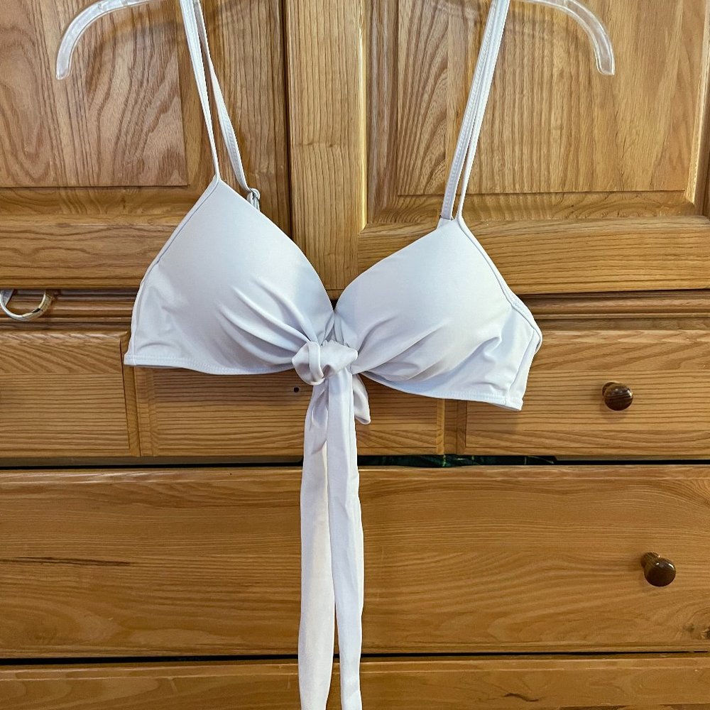 White Bikini top from Shein